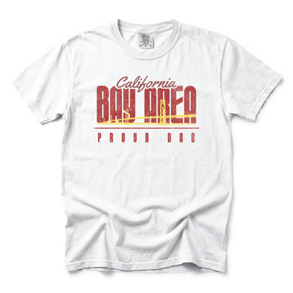 w8v clothing T-Shirt Proud Dad Bridge T-Shirt Proud Dad Bridge T-Shirt