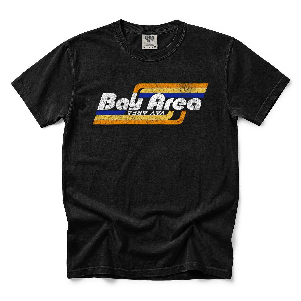 w8v clothing T-Shirt Retro Bay Area T-Shirt Retro Bay Area T-Shirt