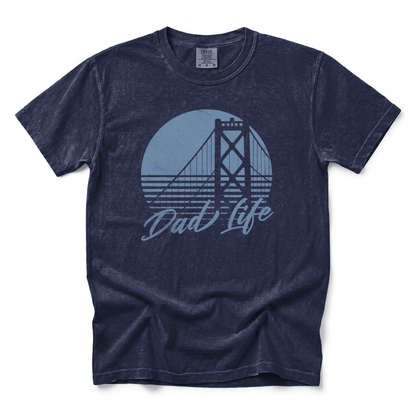 w8v clothing T-Shirt Retro Sun Dad Life T-Shirt Retro Sun Dad Life T-Shirt