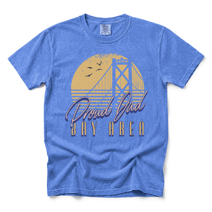 w8v clothing T-Shirt Sunset Proud Dad T-Shirt Sunset Proud Dad T-Shirt