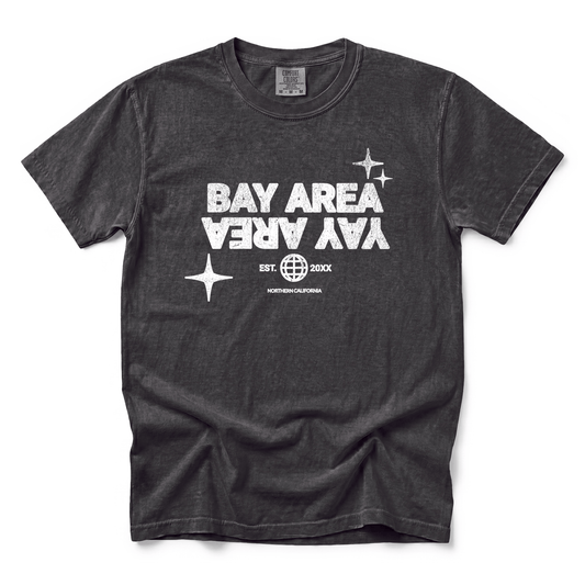 w8v clothing T-Shirt The Bay Yay Star T-Shirt The Bay Yay Star T-Shirt