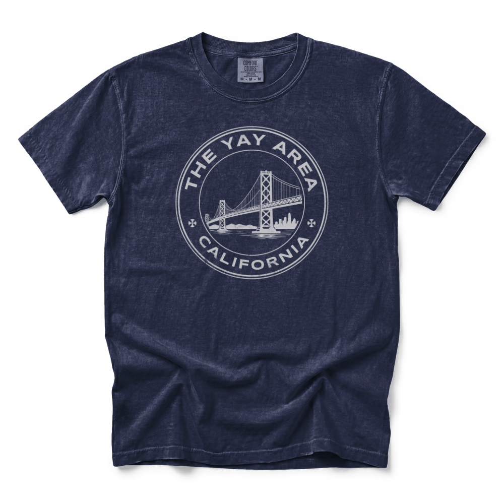 w8v clothing T-Shirt The Yay Area California T-Shirt The Yay Area California T-Shirt