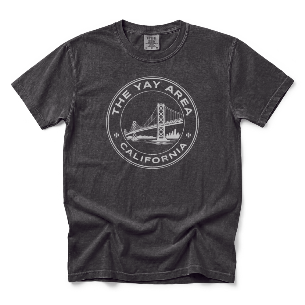 w8v clothing T-Shirt The Yay Area California T-Shirt The Yay Area California T-Shirt