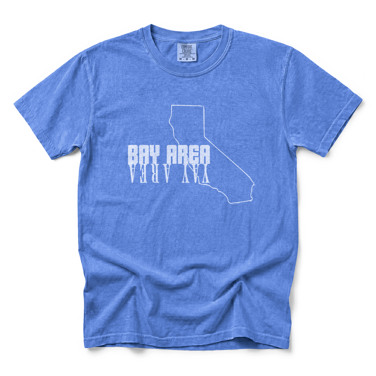 w8v clothing T-Shirt Yay Area Cali T-Shirt Yay Area Cali T-Shirt