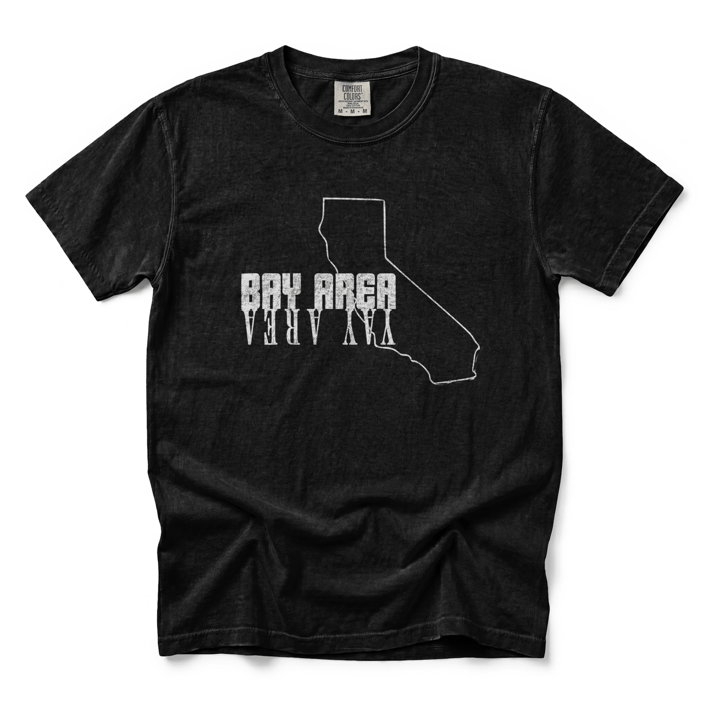 w8v clothing T-Shirt Yay Area Cali T-Shirt Yay Area Cali T-Shirt
