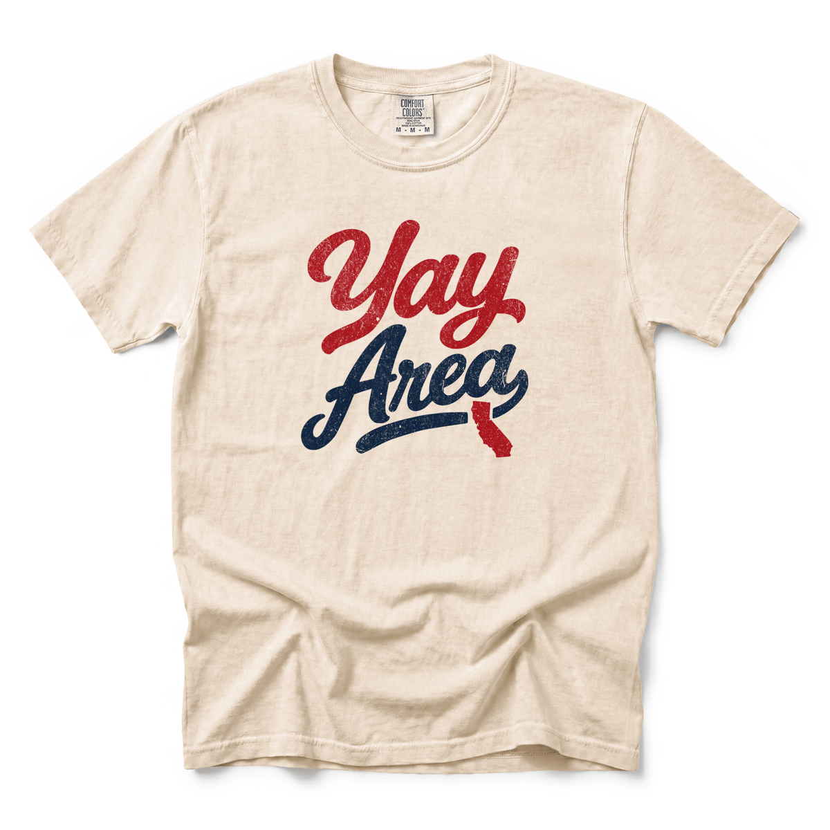 w8v clothing T-Shirt Yay Area Cali Vintage T-Shirt Yay Area Cali Vintage T-Shirt